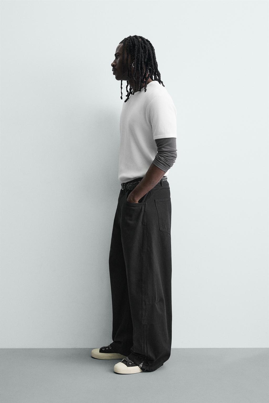 ДЖИНСЫ баллон НА МОЛНИИ