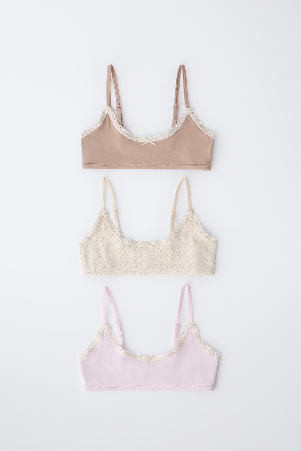 НАБОР ИЗ ТРЕХ ТОПОВ В ГОРОШЕК 9-14 ЛЕТ