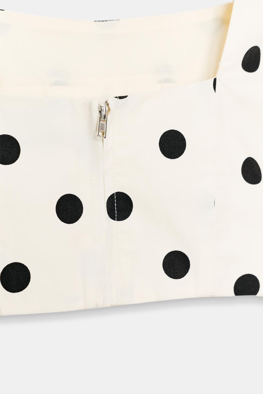 КРОП-ТОП В ГОРОШЕК