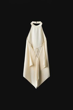 Топ халтер с открытой спиной — коллекция Zara «Zw»- Заказать в России