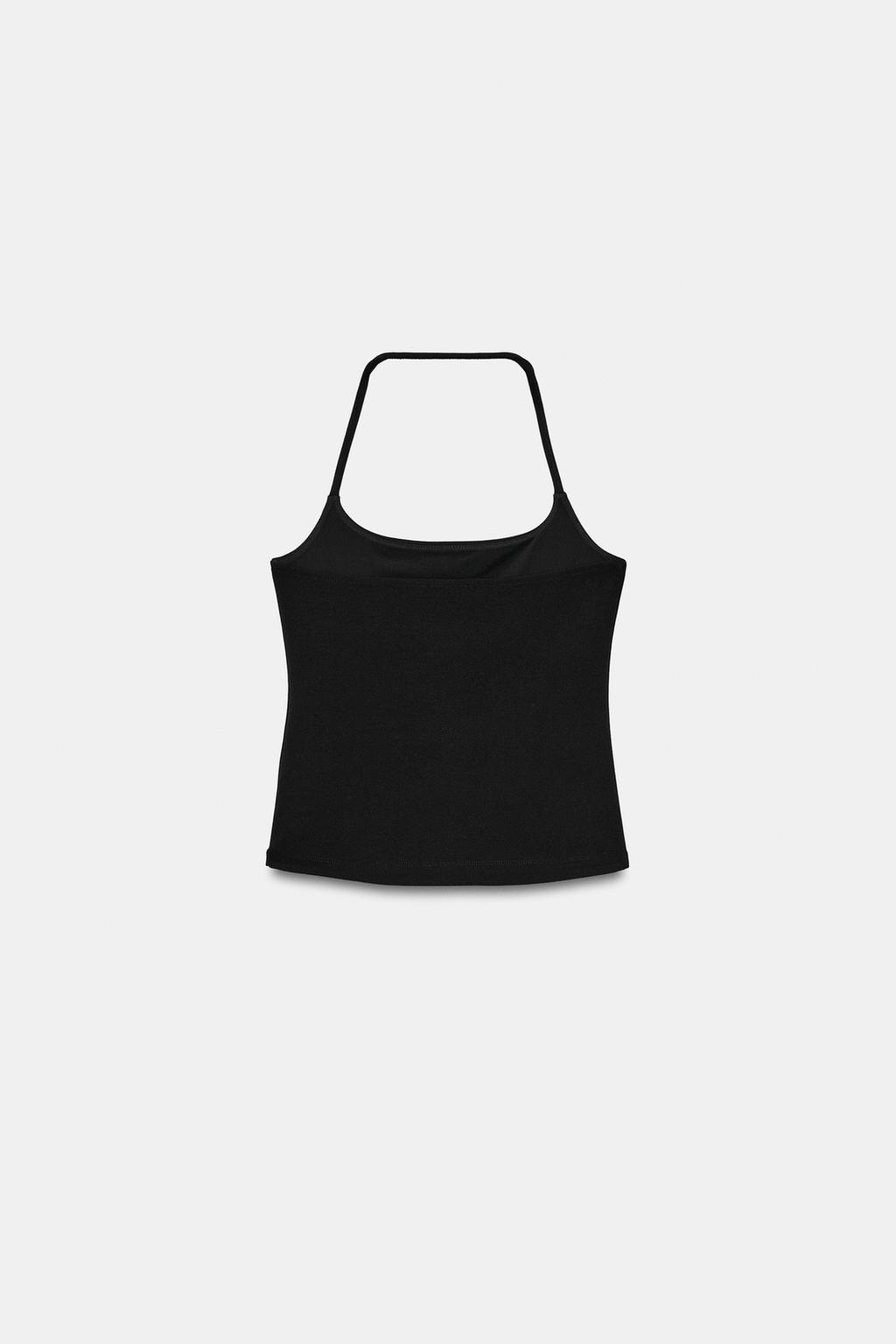 ТОП ХАЛТЕР ИЗ ЭЛАСТИЧНОГО ТРИКОТАЖА