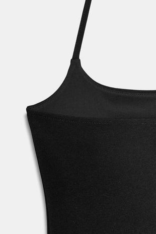 Топ халтер из эластичного трикотажа- Заказать в России