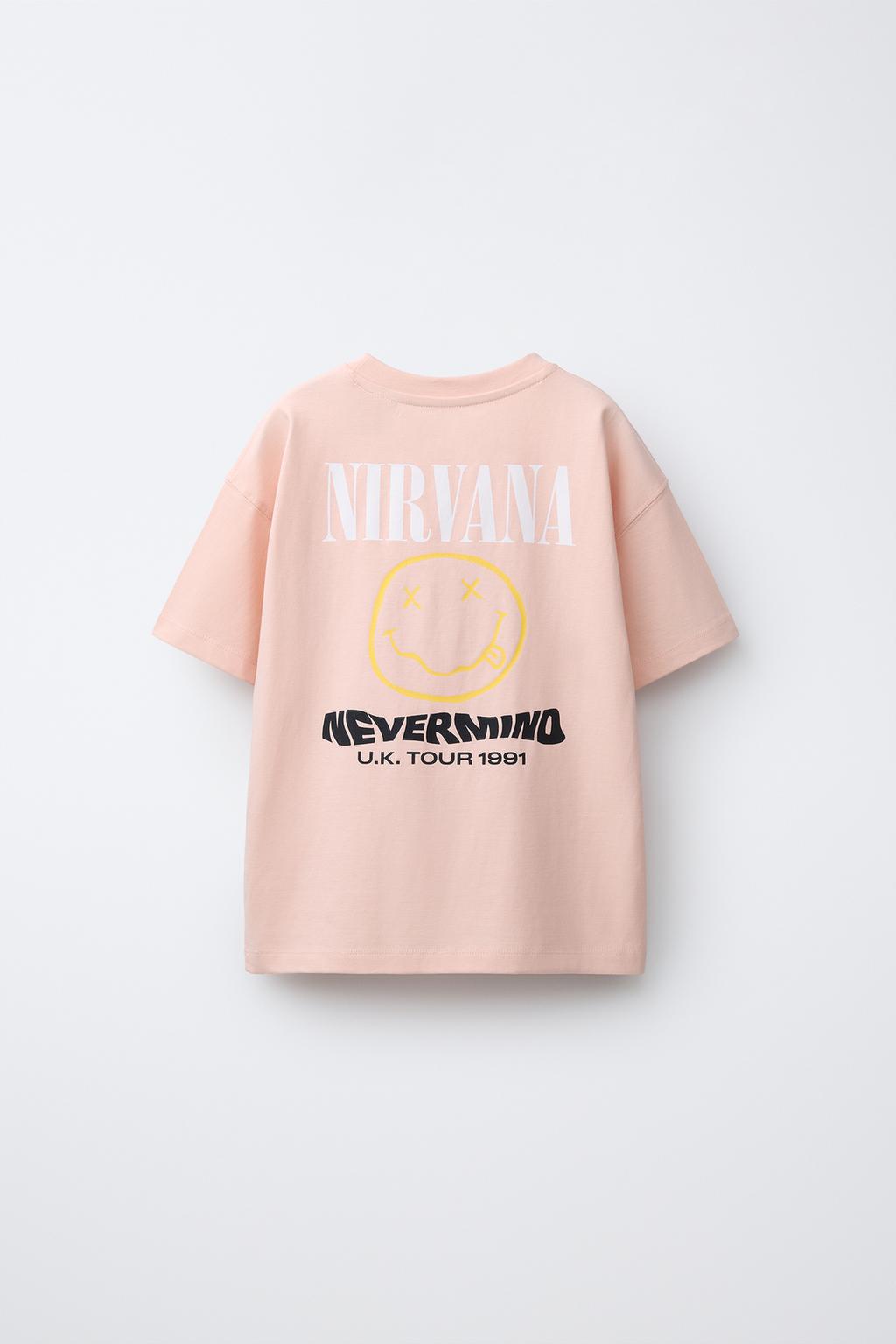 ФУТБОЛКА С ПРИНТОМ NIRVANA®