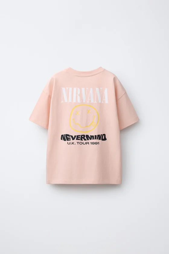 ФУТБОЛКА С ПРИНТОМ NIRVANA®
