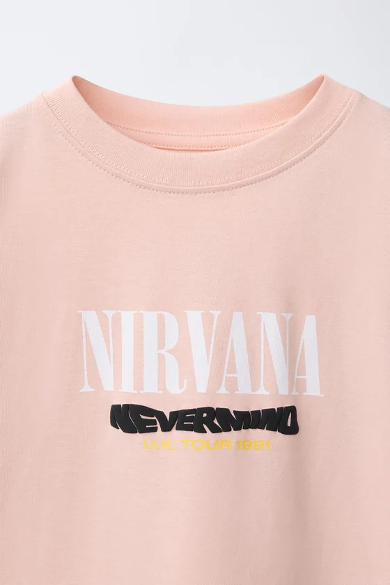 ФУТБОЛКА С ПРИНТОМ NIRVANA®