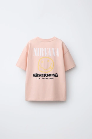 Футболка с принтом Nirvana®- Заказать в России