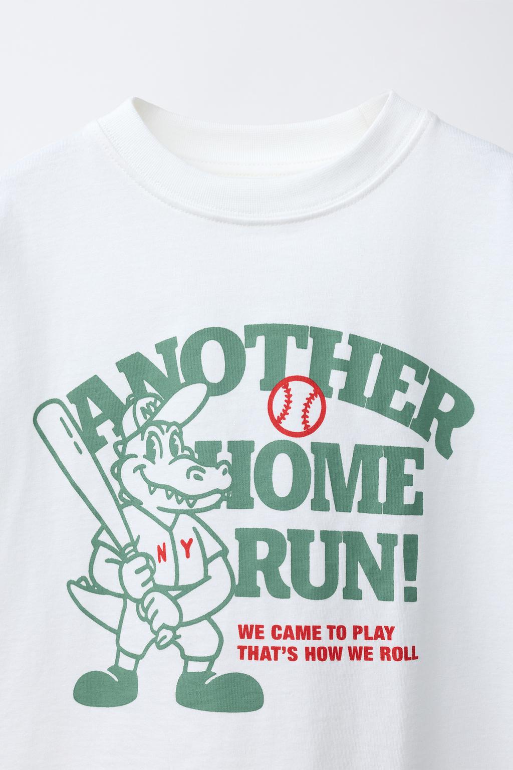 Футболка с принтом varsity