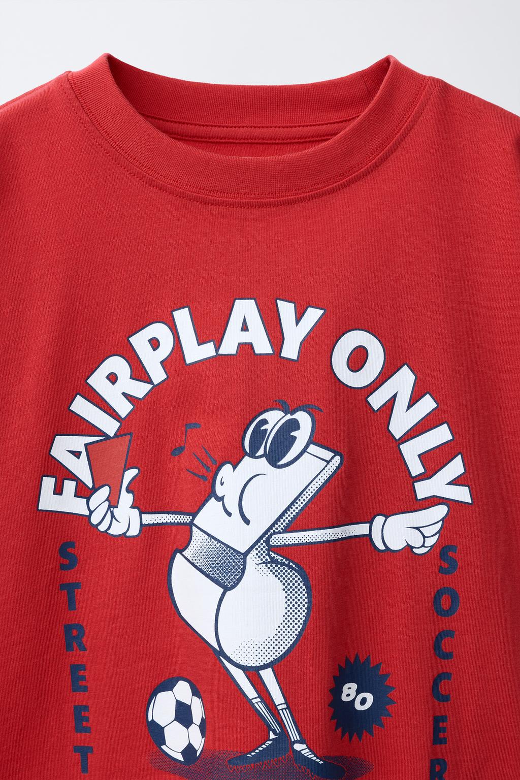 Футболка с принтом varsity