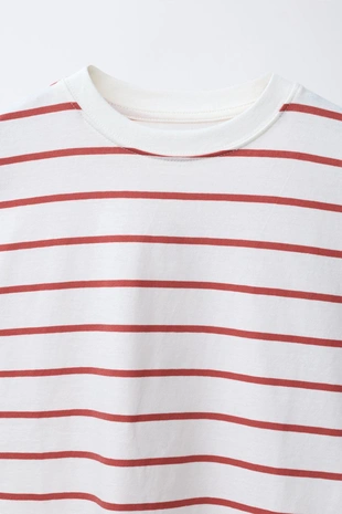 Набор из трех футболок в полоску и однотонных- Заказать в России