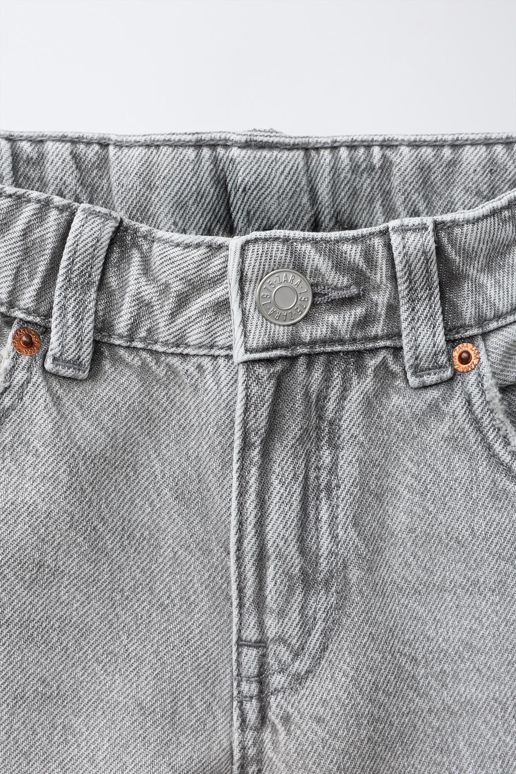 ПРЯМЫЕ ДЖИНСЫ С РАЗРЕЗАМИ