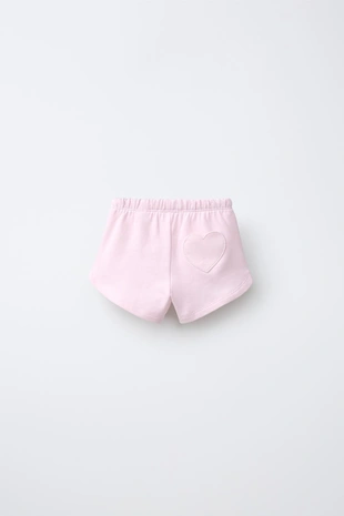 Шорты с карманом «сердце»- Заказать в России