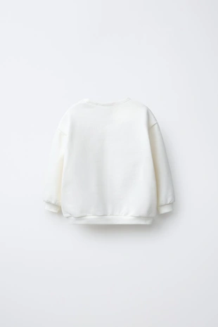 Толстовка с рельефным принтом- Заказать в России