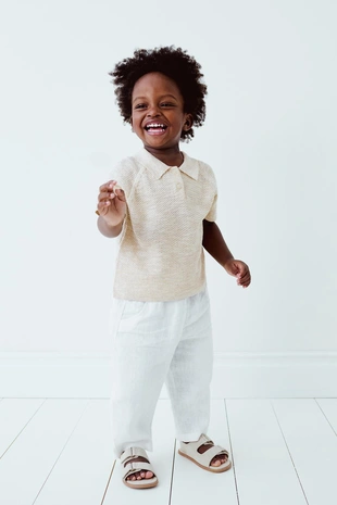 Текстурный свитер поло- Заказать в России