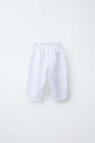 Брюки из 100% льна- Заказать в России