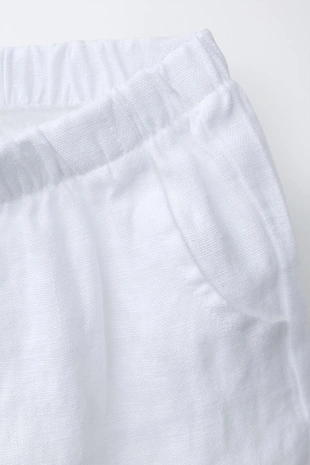 Брюки из 100% льна- Заказать в России