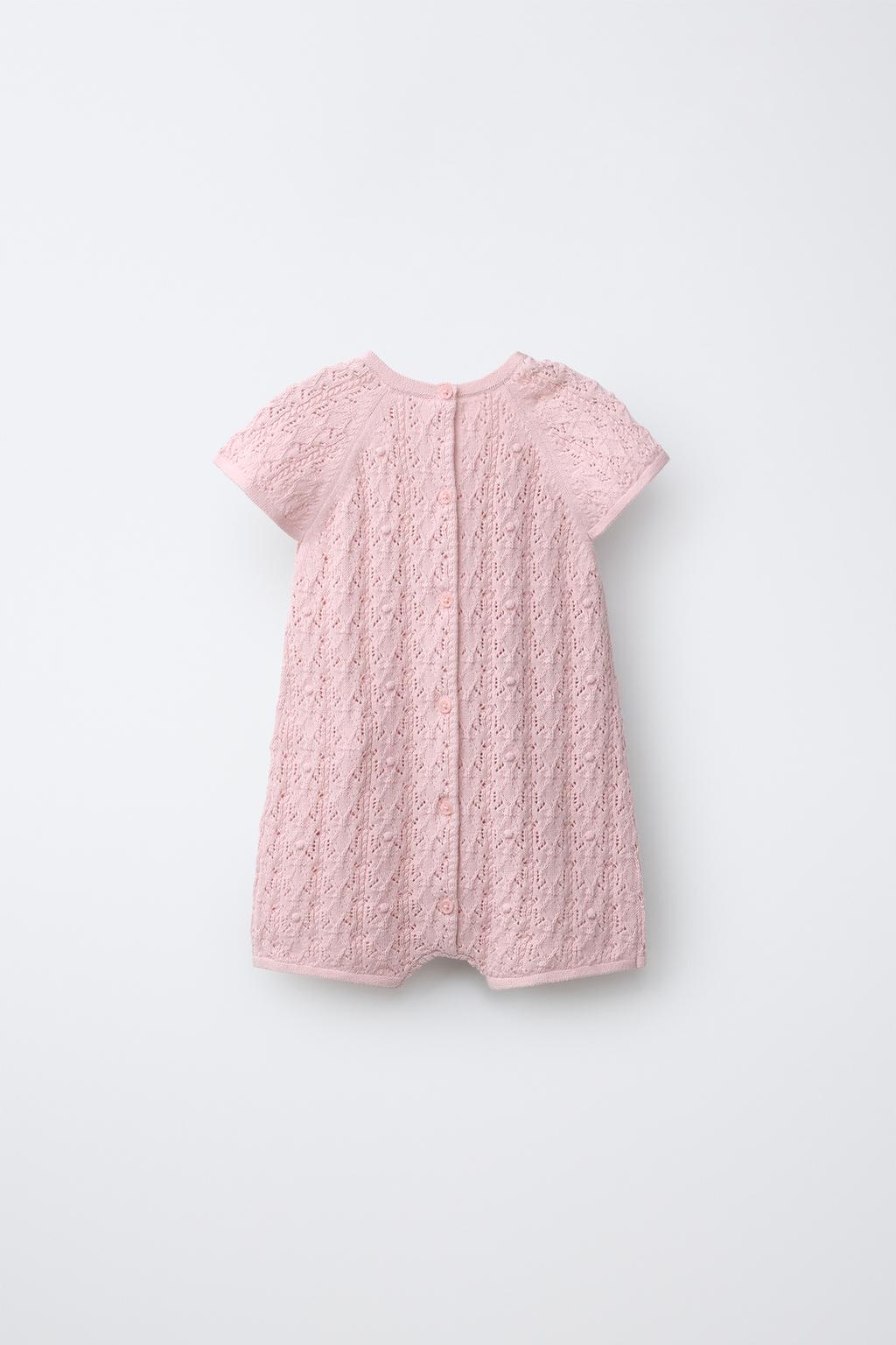 КОРОТКИЙ ВЯЗАНЫЙ КОМБИНЕЗОН