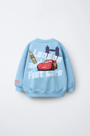 Толстовка с принтом Cars Lightning Mcqueen © Disney- Заказать в России