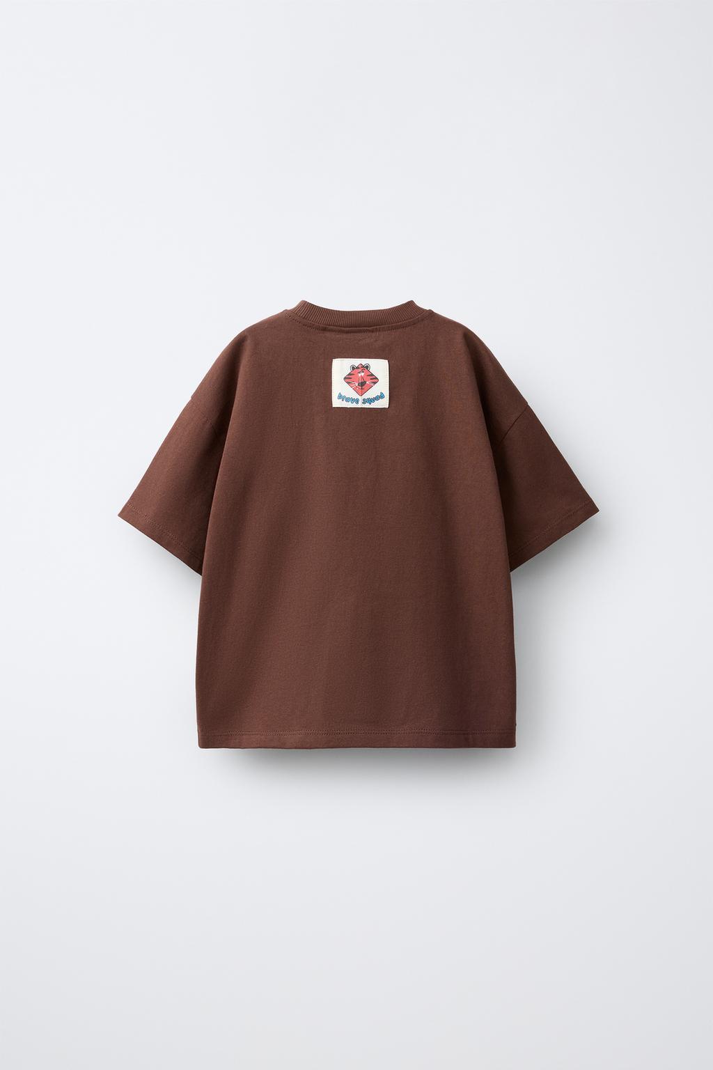 ФУТБОЛКА С АНИМАЛИСТИЧЕСКИМ ПРИНТОМ