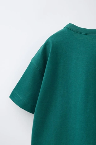 Футболка с пиксельным анималистическим принтом