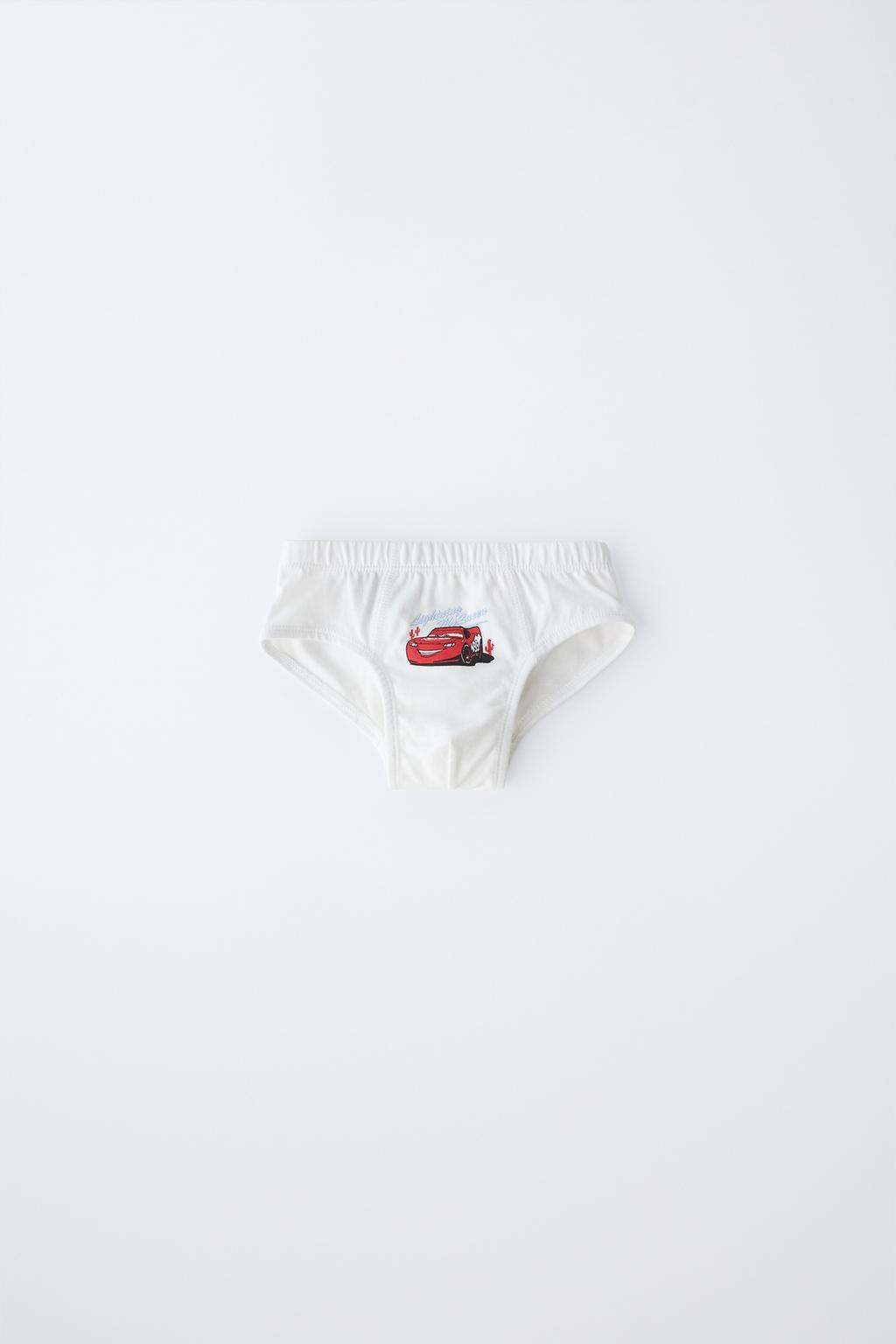 1 1/2-6 ЛЕТ/НАБОР ИЗ ТРЕХ ТРУСОВ С ПРИНТОМ CARS RAYO MCQUEEN © DISNEY