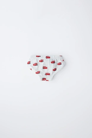 1 1/2-6 лет/набор из трех трусов с принтом Cars Rayo Mcqueen © Disney- Заказать в России