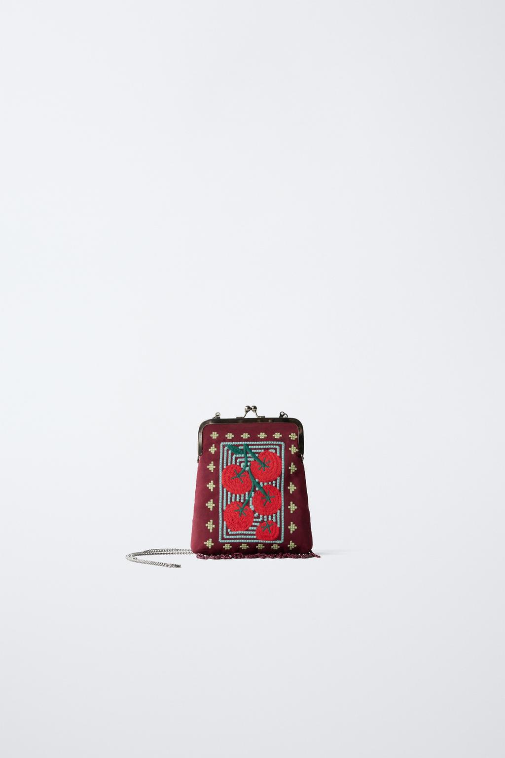 СУМКА С ПЛЕЧЕВЫМ РЕМНЕМ И ИСКУССТВЕННЫМ ЖЕМЧУГОМ