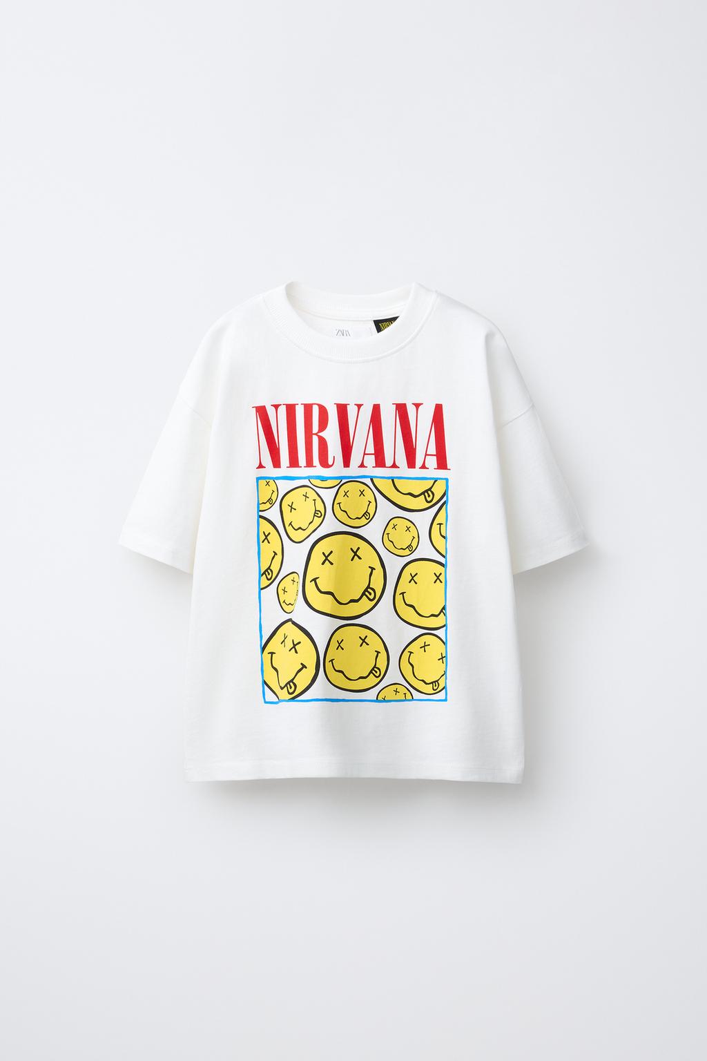 ФУТБОЛКА С ПРИНТОМ NIRVANA®