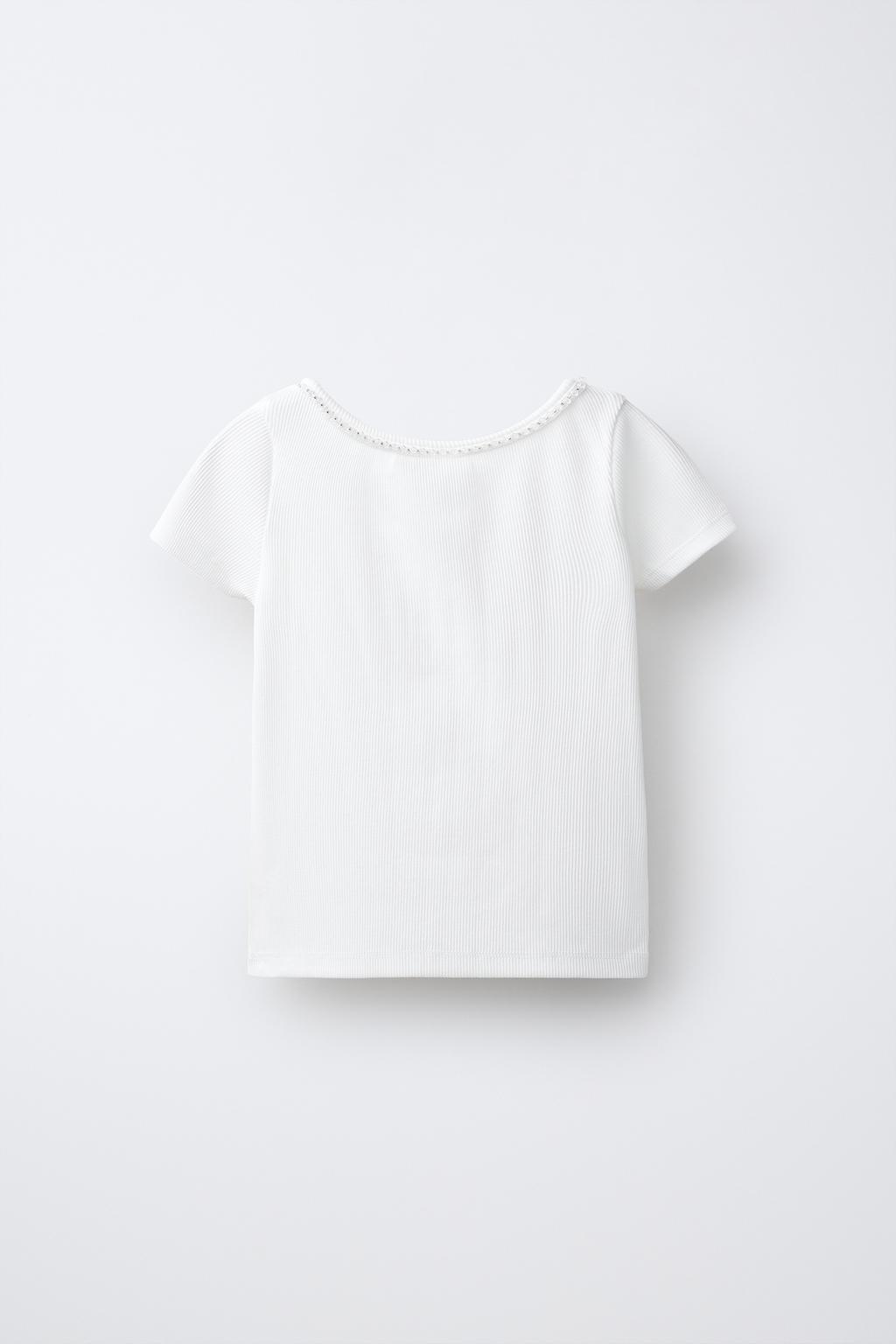 ФУТБОЛКА В РУБЧИК СО СТРАЗАМИ