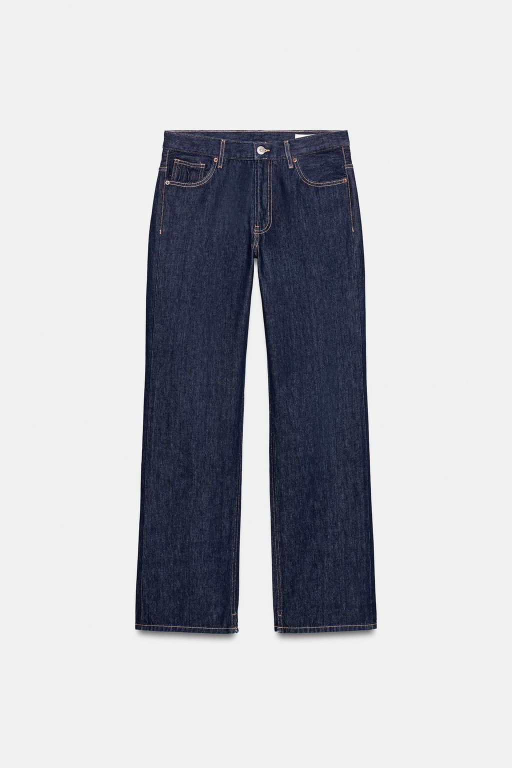 ДЖИНСЫ TRF ПРЯМОГО КРОЯ С НИЗКОЙ ПОСАДКОЙ