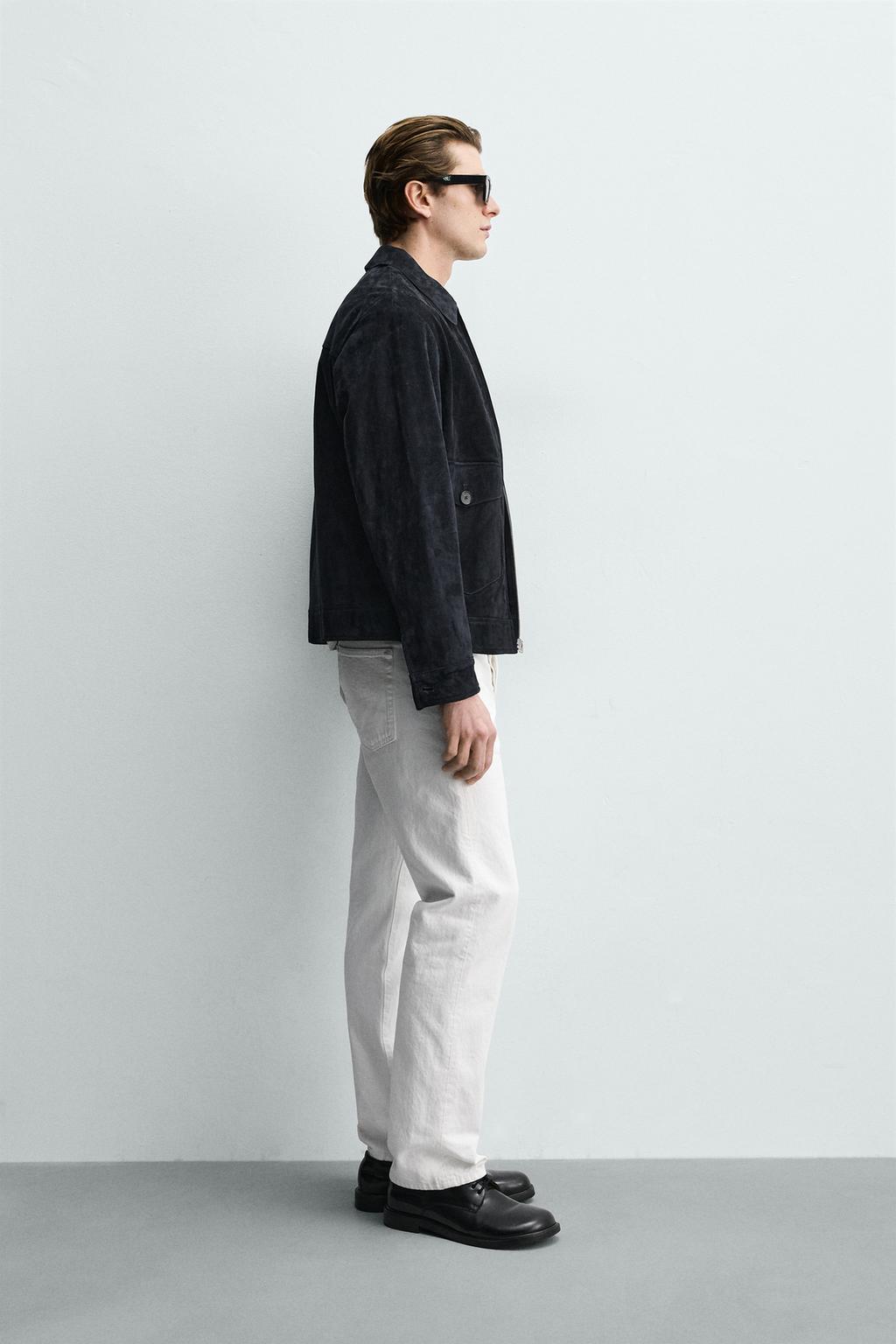 ЗАМШЕВАЯ КУРТКА КЛАССИЧЕСКОГО КРОЯ