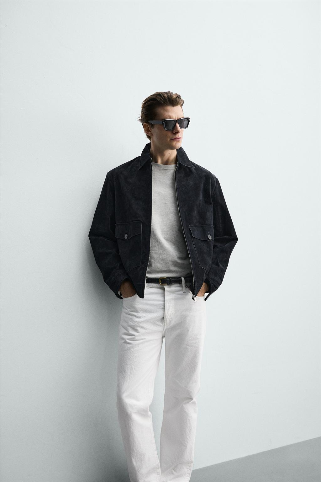 ЗАМШЕВАЯ КУРТКА КЛАССИЧЕСКОГО КРОЯ