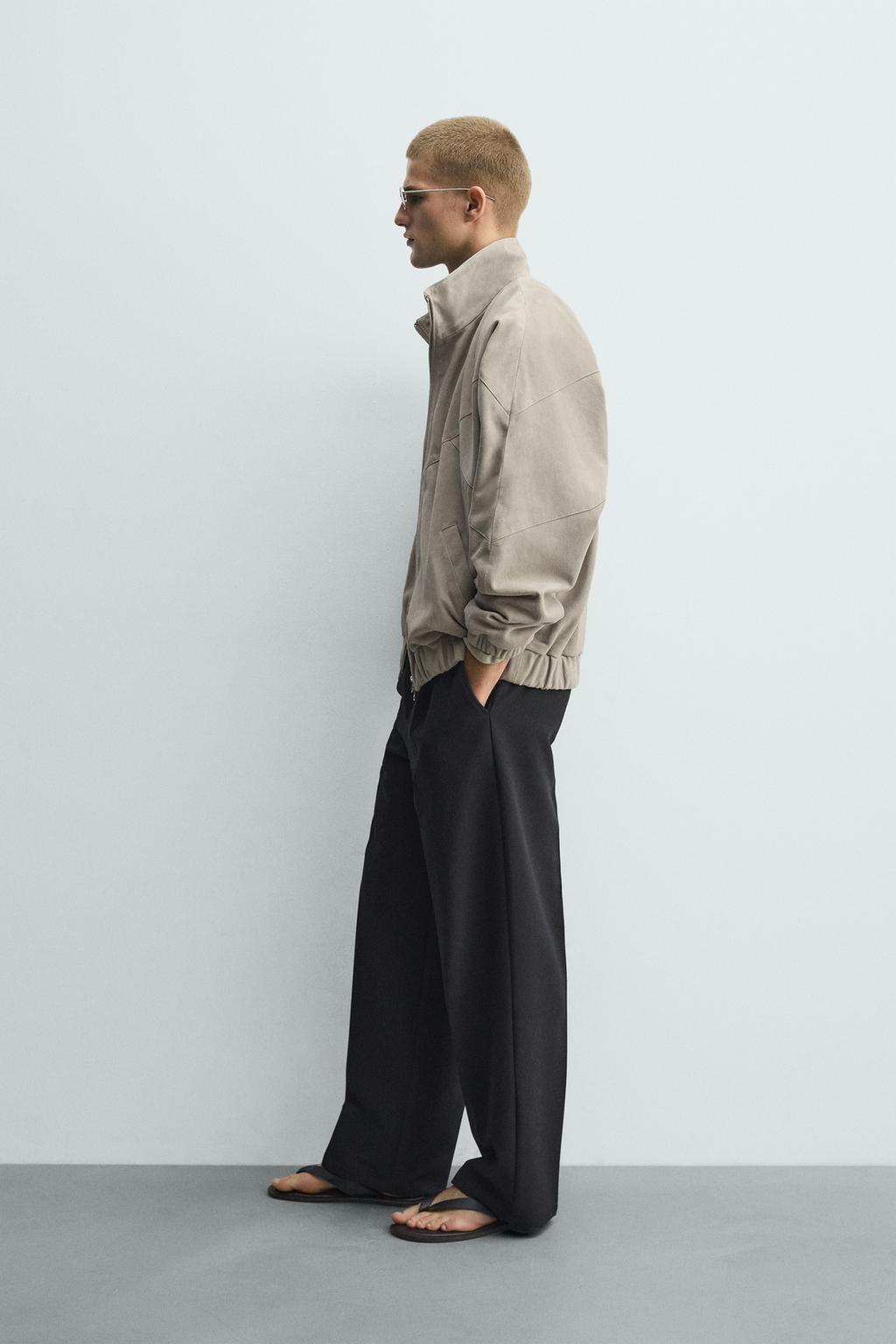 ЗАМШЕВАЯ КУРТКА СВОБОДНОГО КРОЯ