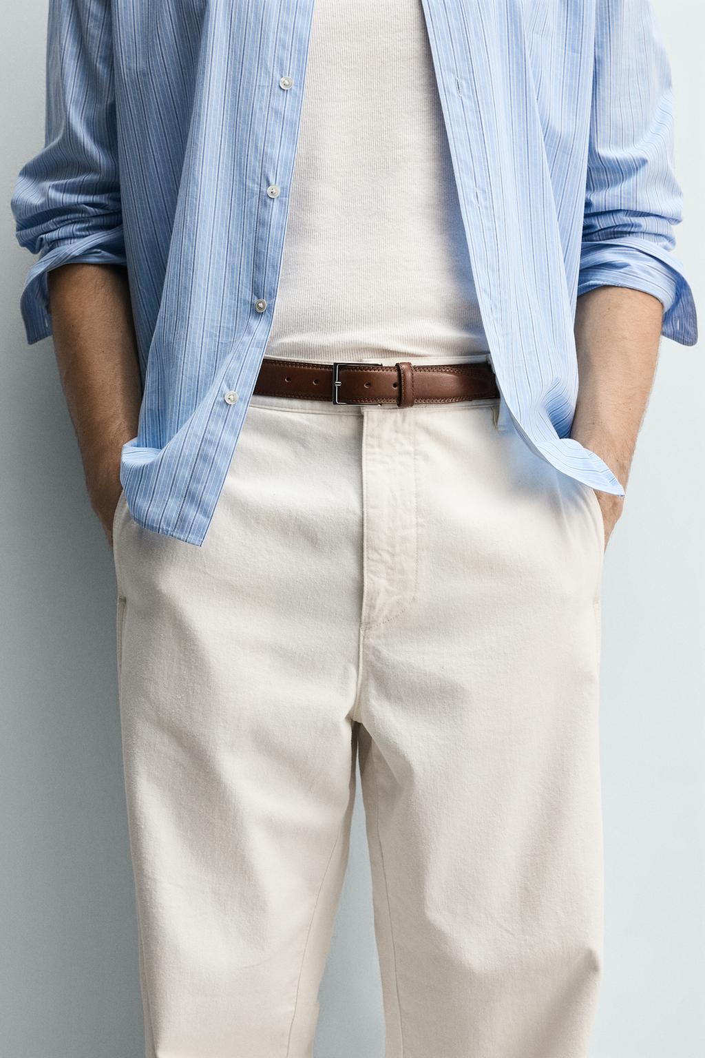 ЭЛЕГАНТНЫЙ КОЖАНЫЙ РЕМЕНЬ