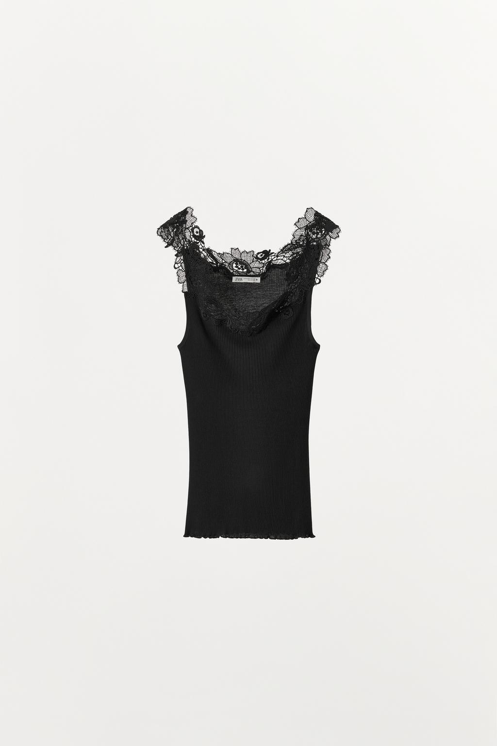 ТОП В РУБЧИК С КРУЖЕВОМ