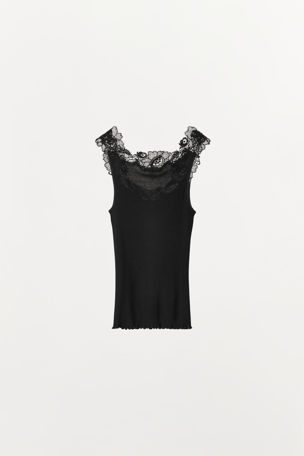 ТОП В РУБЧИК С КРУЖЕВОМ