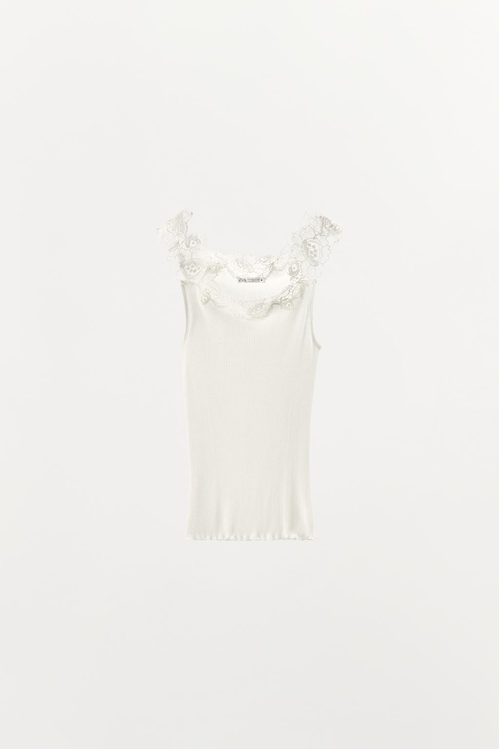 ТОП В РУБЧИК С КРУЖЕВОМ