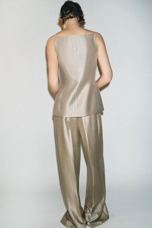 Приталенный жилет-бюстье- Заказать в России