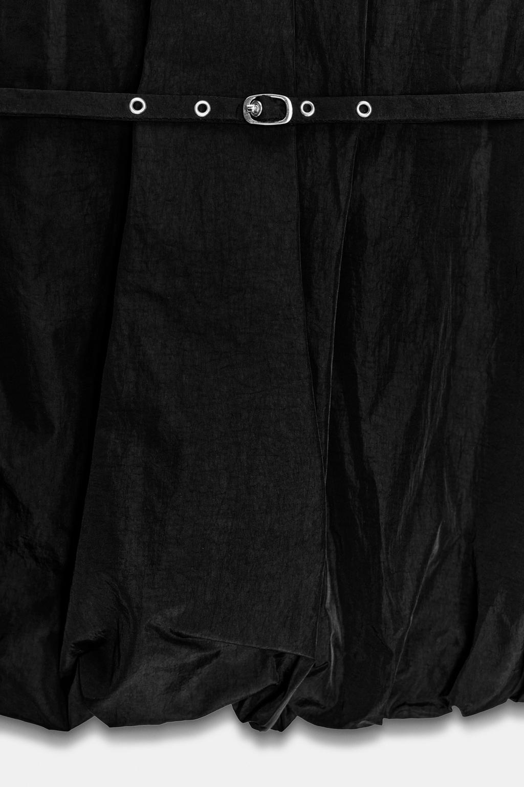 ПЛАТЬЕ-БАЛЛОН С ГОРЛОВИНОЙ ХАЛТЕР