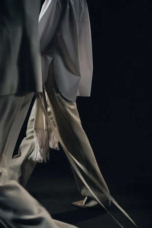 Рубашка с бахромой и съемным платком — коллекция Zara «Zw»- Заказать в России