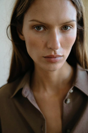 Укороченная рубашка с хлястиками- Заказать в России