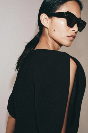 Топ с объемными рукавами — коллекция Zara «Zw»- Заказать в России