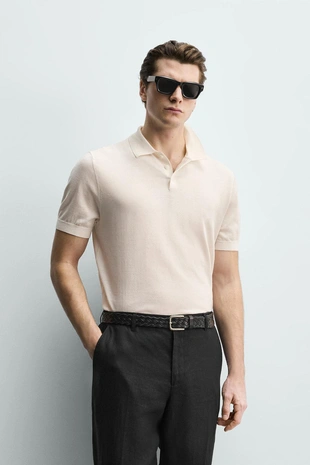 Поло из легкого трикотажа