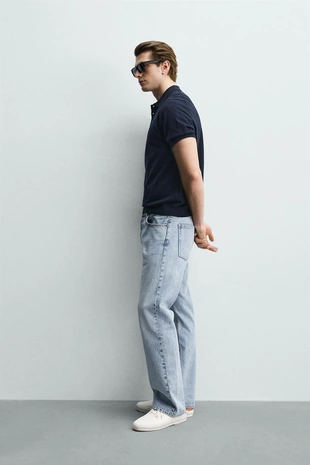 Поло из легкого трикотажа