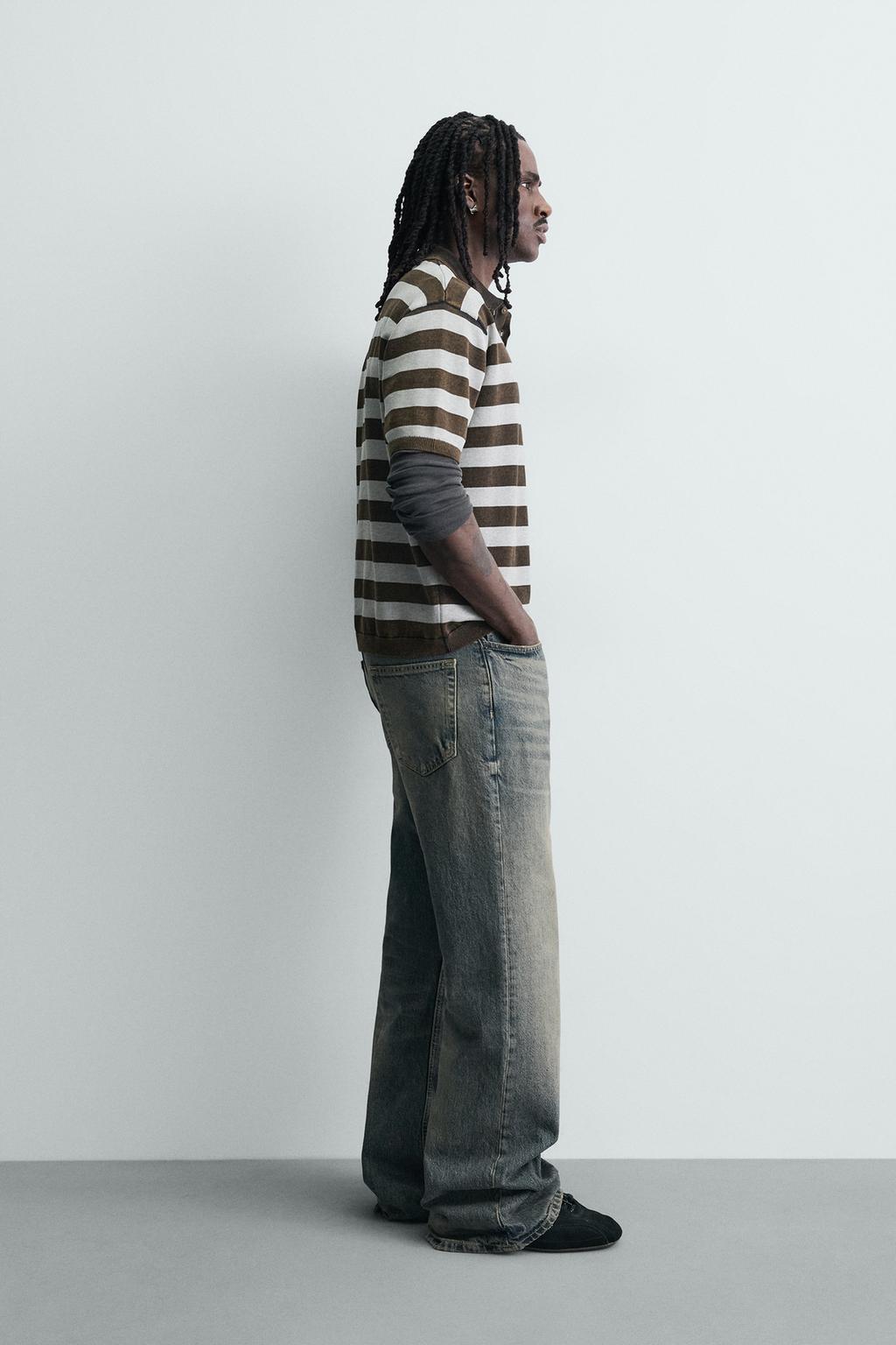 ЖАККАРДОВОЕ ПОЛО В ПОЛОСКУ