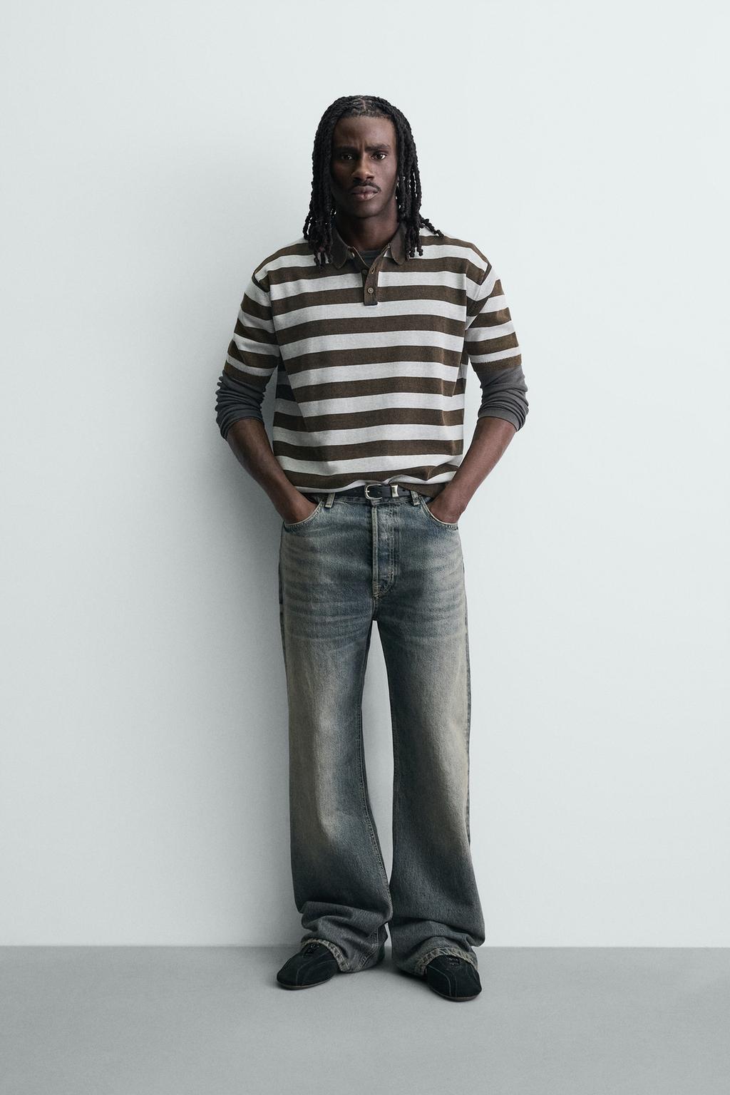 ЖАККАРДОВОЕ ПОЛО В ПОЛОСКУ