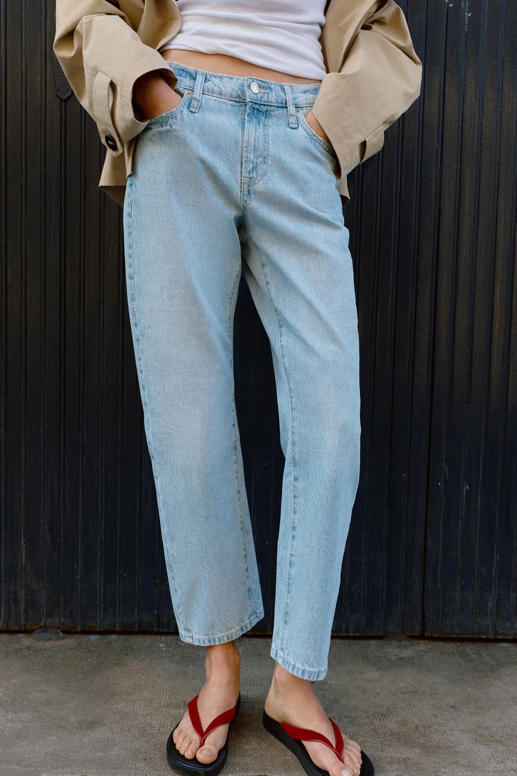 УКОРОЧЕННЫЕ ДЖИНСЫ Z1975 СО СРЕДНЕЙ ПОСАДКОЙ