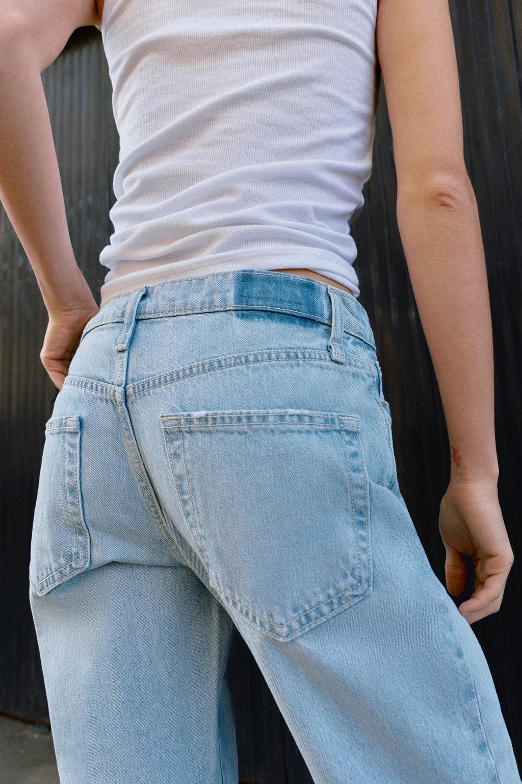 УКОРОЧЕННЫЕ ДЖИНСЫ Z1975 СО СРЕДНЕЙ ПОСАДКОЙ