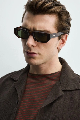 Рубашка свободного кроя из рельефной ткани- Заказать в России