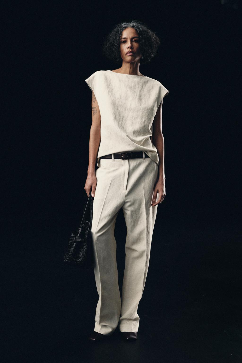 ТОП С ОТКРЫТОЙ СПИНОЙ — коллекция Zara «ZW»