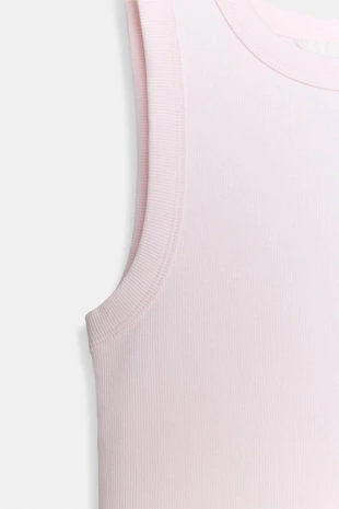 Топ в рубчик на бретелях- Заказать в России